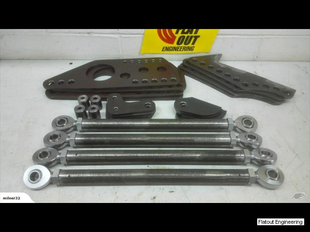 20 - Heavy Duty Rear Four Bar Bracket Kit