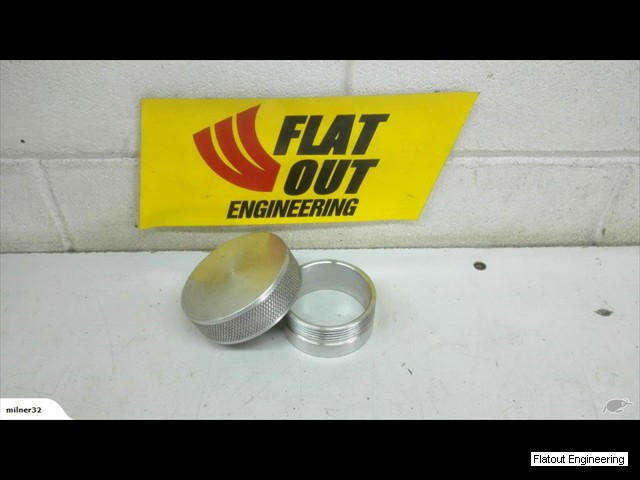 33 - Aluminium oil - fuel filler cap